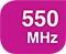 550 MHz