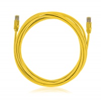 STP patch kábel, Kategória 6A  , LSOH, sárga, Patch kábel hossz 5 m