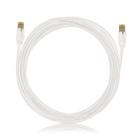 STP patch kábel, Kategória 6A  , LSOH, fehér, Patch kábel hossz 1,5 m